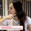 Olivia Garden Fingerbrush™ Paddle Hair Brush Small - Scalp Shape,