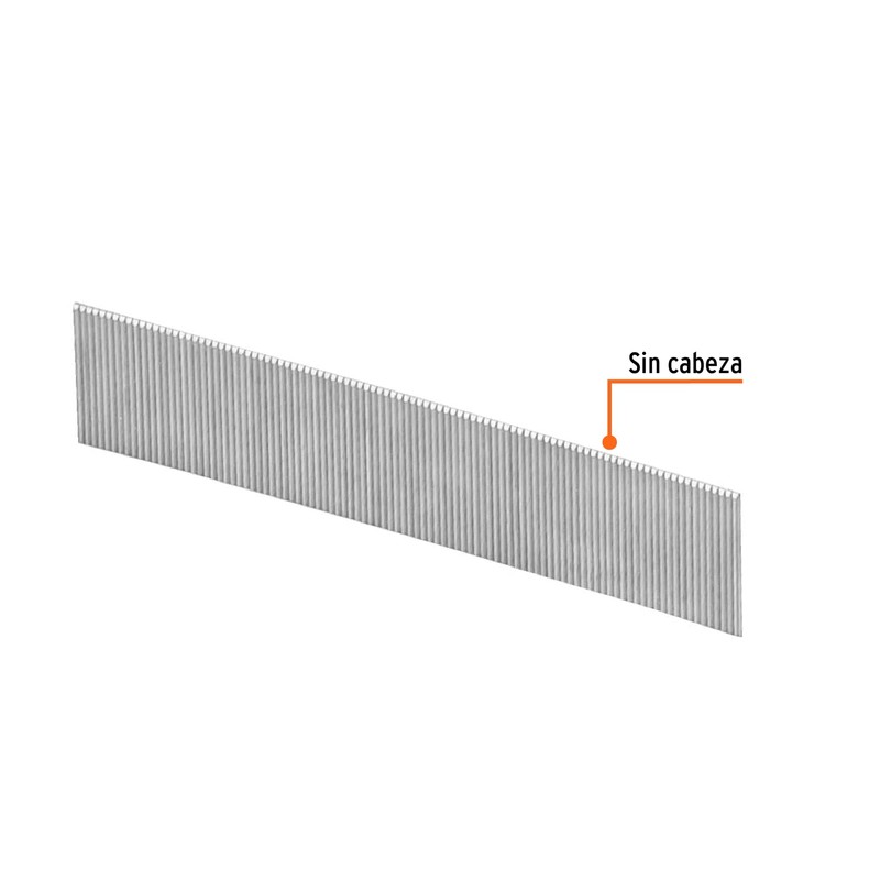 Truper CLANEU-23-12, Caja con 10000 clavos calibre 23, 12mm para