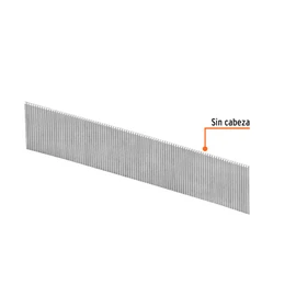 Truper CLANEU-23-12, Caja con 10000 clavos calibre 23, 12mm para clavadora CLNE-23