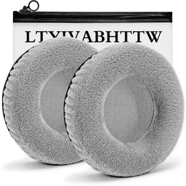 Replacement Ear Pads Compatible with DT770, DT880, DT990, DT 770 PRO, DT 880 PRO, DT 990 PRO Headphones (Silver)