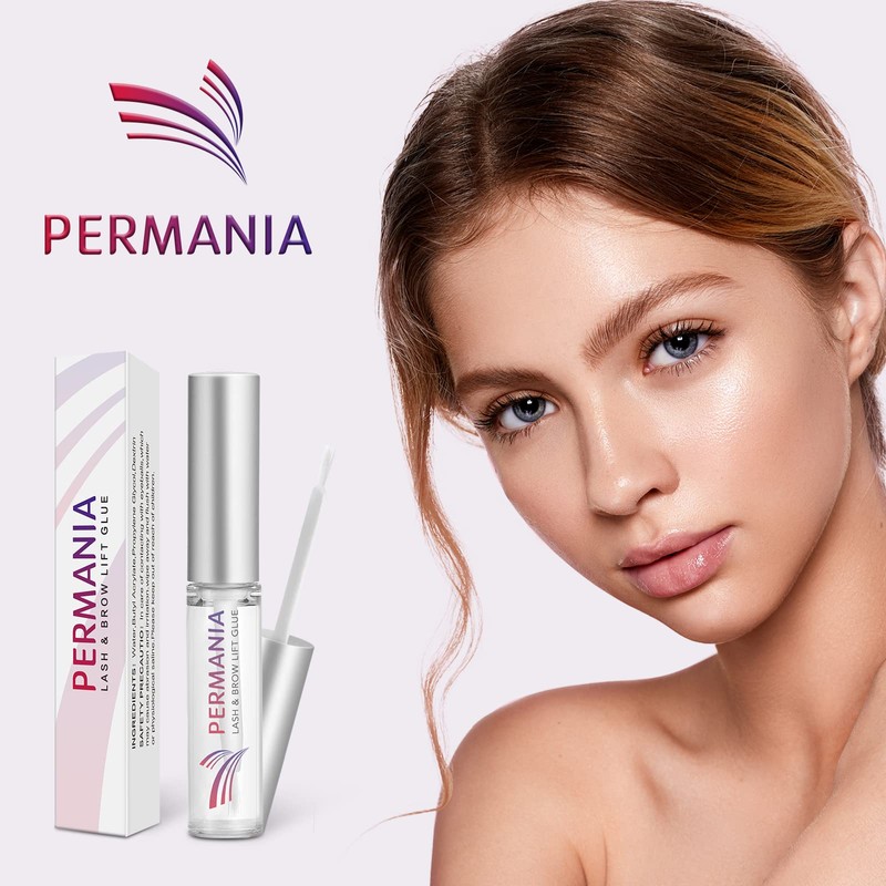 PERMANIA Wimpernlifting Kleber,Lash Lifting Kleber,Wimpernkleber Wasserfest-Schnell trocknend, hÃ¤lt 6 Wochenï¼7mlï¼