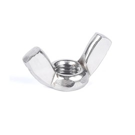 Hooshing 30PCS 5/16"-18 Wing Nuts,304 Stainless Steel Wing Nuts Fasteners Parts Butterfly Nut