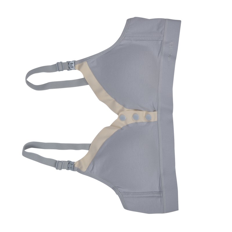 Wireless Nursing Bra V Shape Breastfeeding Breathable Maternity Bra with