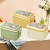 Stainless Steel Insulated Lunch Box Multiple Compartments Fashionable Safe Stainless