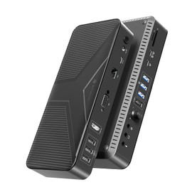 Yottamaster -SG19 USB C Docking Station Dual Display, 19 in 1 Docking Station USB C Adapter with 4K @ 60Hz HDMI, VGA, PD60W, USB 3.0 & 2.0, Ethernet, SD/TF, 2 in 1 Audio/Mic, Volume Control