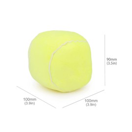 TONYFY Dog Toys Balls - Chewable Plush Tennis for Dogs, Soft Pet Squeaky Ball Stuffed with Fluffy, Durable Indoor & Outdoor Dog Puzzle Toy, Birthday for Puppy Small and Medium Breeds