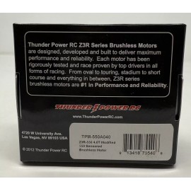 Thunder Power Z3R 4.0T Modified 550 Sensored Brushless Motor. New In Box