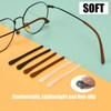 UPIONIC Glasses End Tips, Anti-Slip Silicone Ear Sock Pieces Tube