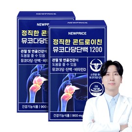 Honest Chondroitin 1200 Health Functional Food New Price 60 tablets, 2 units / 정직한 콘드로이친 1200 건강기능식품 뉴프라이스 60정, 2개