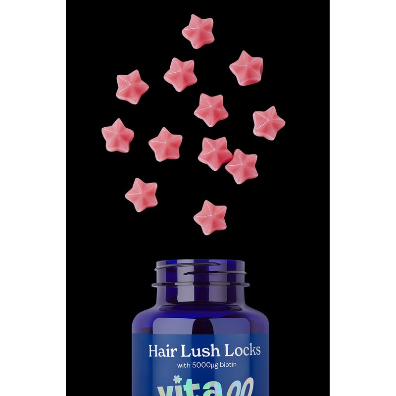 Vitawell Hair Lush Locks Gummies 60s