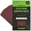 Pack of 10 Sand Paper Sheets - Mixed Grits, 3x