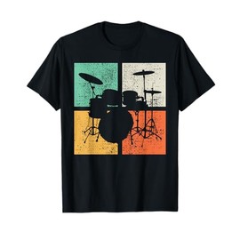 Drummer Drumset Gift Vintage T-Shirt