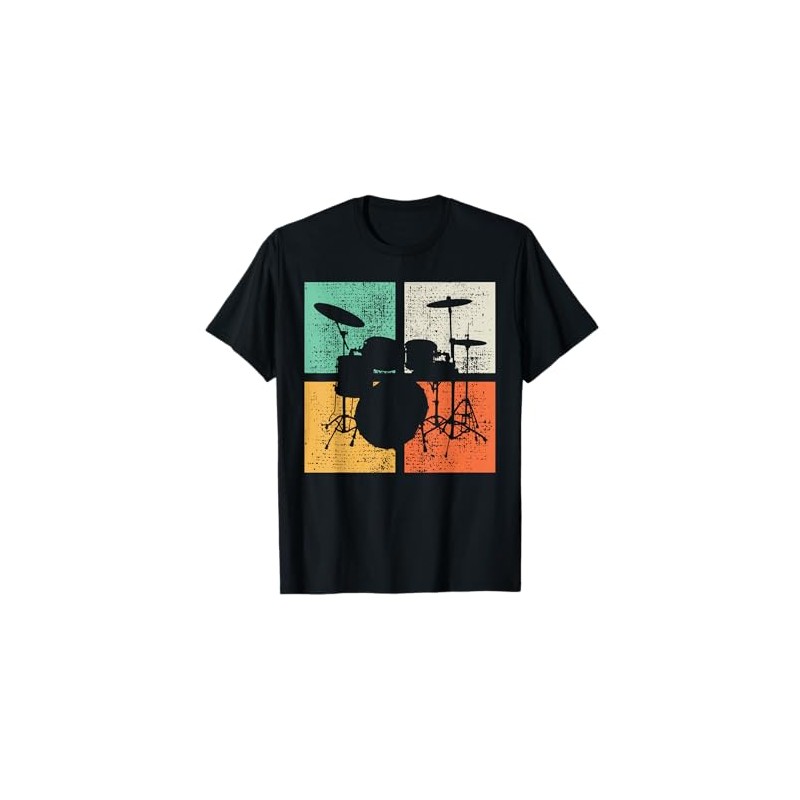 Drummer Drumset Gift Vintage T-Shirt