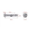5Pcs Expansion Screw Bolts, Stainless Steel Expansion Sleeve, M8*80mm Anchor