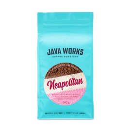Java Works Coffee - Neapolitan Ice Cream Flavoured Coffee | 340 grams | Medium Roast | Whole Bean