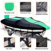 XYZCTEM Marine Grade Waterproof UV Resistant 20'-22' Boat Cover,Fits V-Hull,Fishing