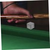 VICASKY 3pcs Billiard Chalk Holder Acrylic Storage Box for Pool