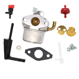 SAKITAM Carburetor & Air Filter compatible with Craftsman tiller model 917.296010 917296010