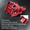 Zreneyfex 31.8mm Diameter Red Direct Mount Stem with Dual Crown