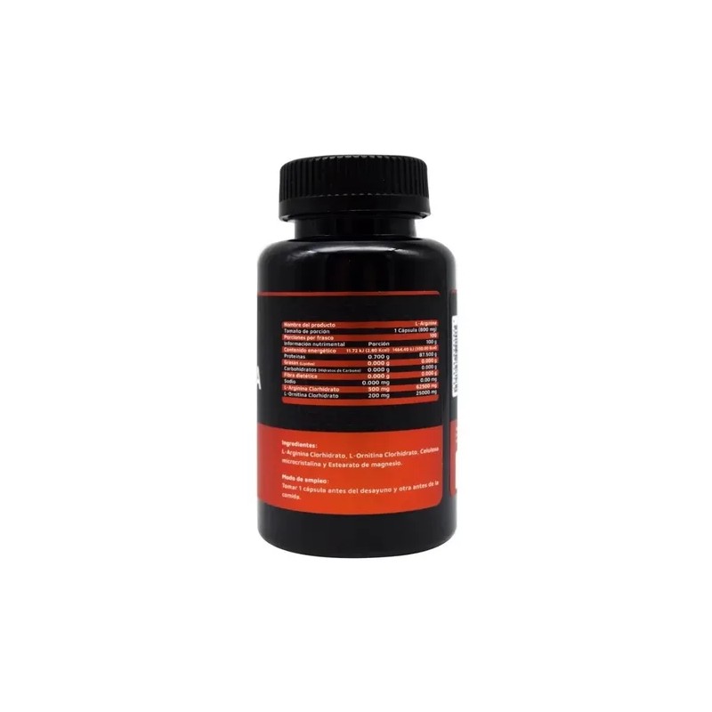Suplemento en cápsula High Power Proteínas de L-Arginina x 840g