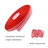 Red and White Gingham Ribbon, 3/8" x 50 Yd Roll