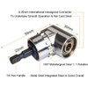 ZOYUBS Socket Adapter Set, 0.25 (1/4), 9.5 (3/8), 12.7 (1/2)