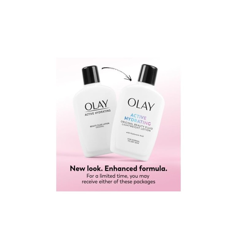 OLAY Active Hydrating Beauty Fluid Original 6 oz