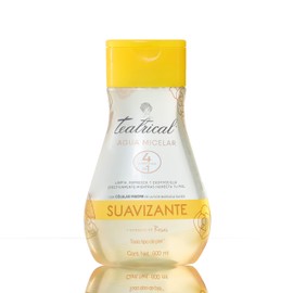 TEATRICAL Agua Micelar con Células Madre de Rosa Blanca, Elimina Impurezas, Desmaquilla, Humecta y Refresca la Piel, Botella Amarilla 600 ml