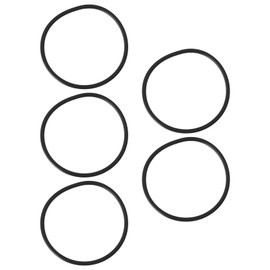 OTOTEC 5pcs Replacement Immersion Pipe Seal Shower Tray Sealing Rubber Ring Compatible with Tempoplex 6961.99 585 982 64x58x3mm Black