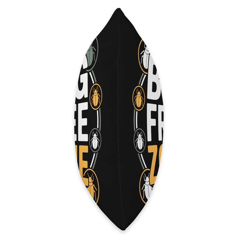 Pest Control Expert Bug Buster Humor Exterminator Life Throw Pillow