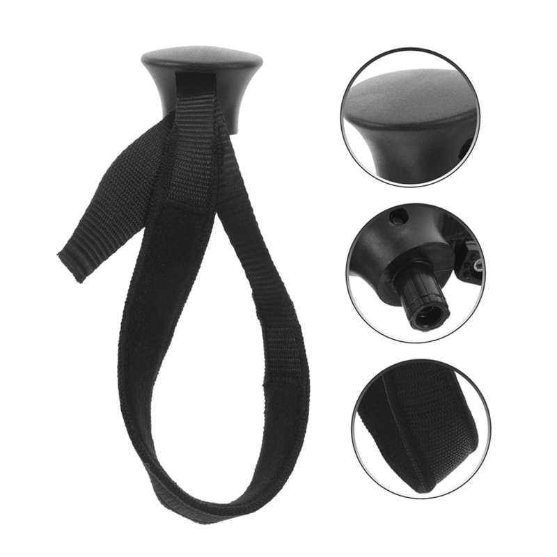 Kisangel 2pcs Adjustable Cane Wrist Strap with Antislip Grip for