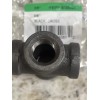 Aqua Plumb 3/8" BLACK MALLEABLE IRON CROSS 4-way TEE fitting