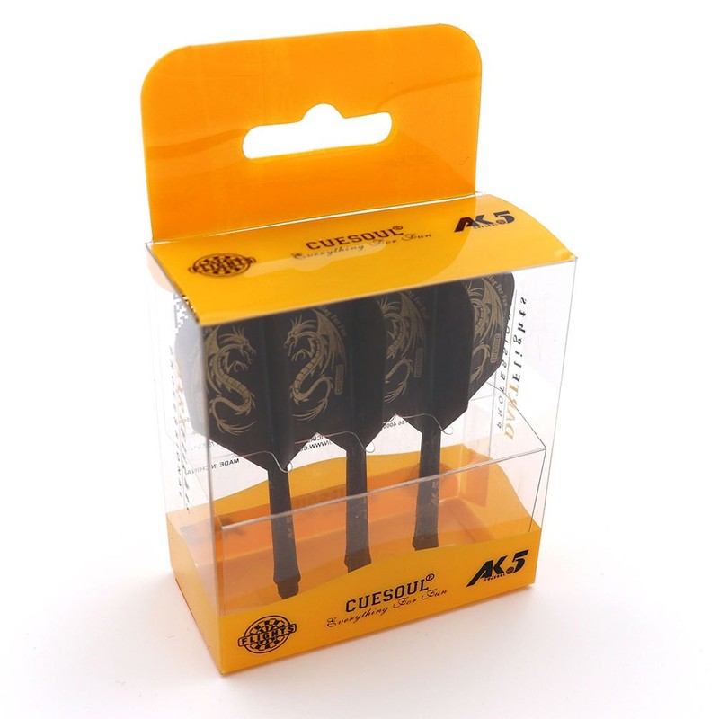 CUESOUL ROST Integrated Dart Shaft and Flights,big wing shape,Set of
