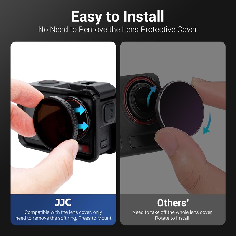 Osmo Action 5 Pro Action 4 Action 3 Black Mist