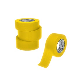 KREFINISH Painters Tape for Cars Vehicles Paint Tape Auto Body Yellow Masking Tape Heat Resistant Automotive Removable No Residue Painting Tape Bulk Set for Paint Booth, 1.88in-60 yards/4rolls