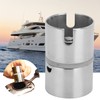 304 Stainless Steel 360 Degree Drop‑in Swivel Marine Fishing Pole