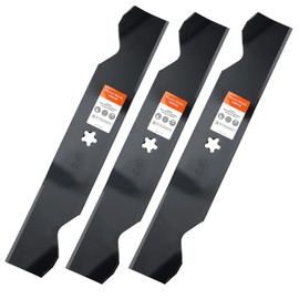 Grasscool Z254F 54 inch Mower Blades for Hus qvarna 187256 532187256 532187254 Z254 MZ54 RZ5424 RZ5426 YTH26V54 YTH2454 YTH24V54 LGT2654 LGT2554 54''Deck Lawn Mower (Medium Lift)