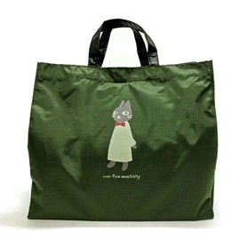 Cat Humans 5M98 Shopping Eco Bag - green