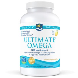 Nordic Naturals Ultimate Omega Lemon 180caps Fish Oils