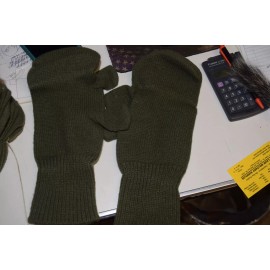 Unbranded *USMC US Military Glove Inserts Wool / Nylon mittens Size Large NEW