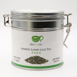BESTLEAFTEA-2023 Spring Picked Premium Quality Jasmine MaoFeng Tea 80g/3Oz Tin