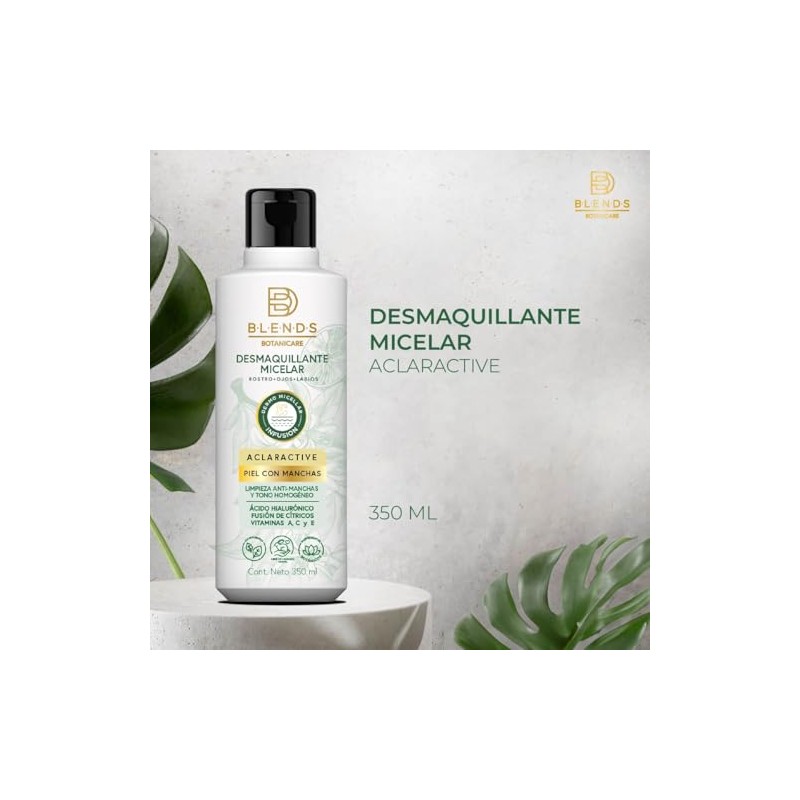 Blends Botanicare Desmaquillante Micelar Aclarante 350ml
