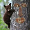Old Man Tree Hugger Garden Peeker Yard Outdoor Sculpture Whimsical