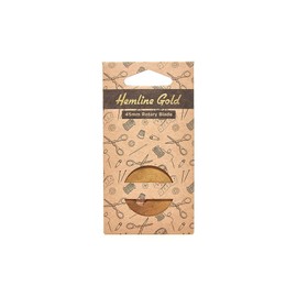 Hemline Gold Rotary Blades: Straight Blades: 45mm: 1 Piece