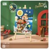 LOZ 1282 Building Blocks 3D Painting Series Sleigh Car Creative