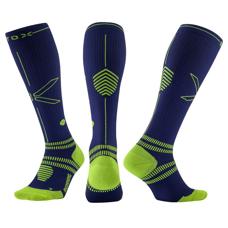 STOX Energy Socks, Men's Running Socks, Compression Class 23-32 mmHg,