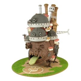 Sankei (さんけい) Miniature Art Kit Studio Ghibli Series Howl's Moving Castle Howl's Castle Non-Scale Papercraft MK07-21