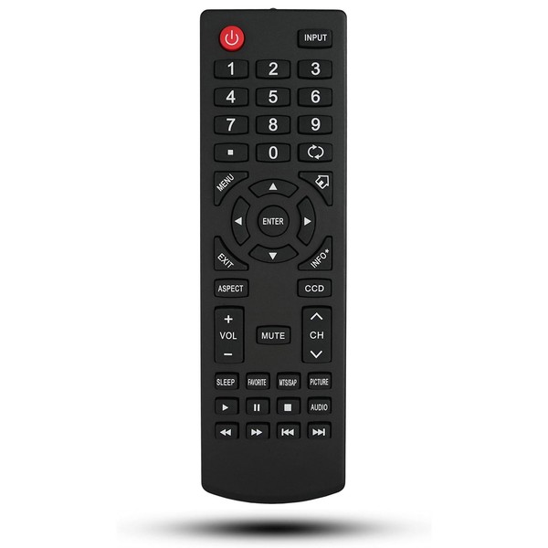 Remote Control Fit for NS-LCD26CA09 NS-24E730-A12 DX-16E220NA16 DX-32E150A11 DX-L37-10A DX-L22-10A