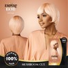 Sensationnel Empire Bob Humanhair Wig - Mushroom Cut Face Framing