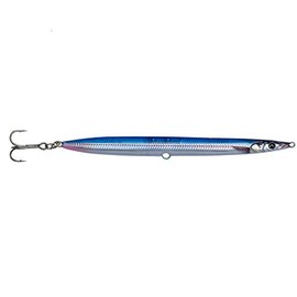 Savage Gear Sandeel Pencil 12.5 cm 19 g Sea Trout Bait, Colour: Blue Silver UV